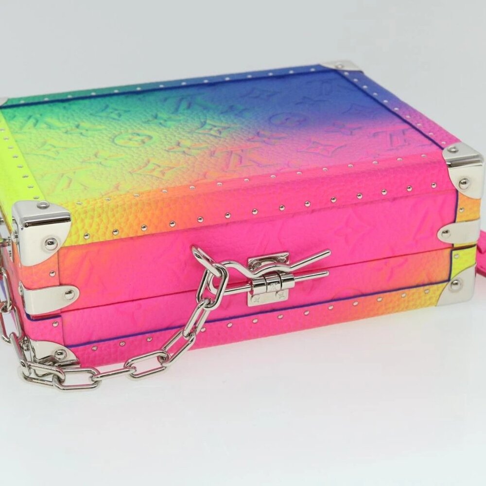 LOUIS VUITTON Monogram Illusion Soft Trunk Bag Multicolor M20476 LV Auth 52077SM - Picture 7 of 16